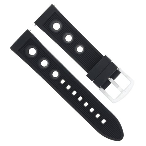 rubber areo band breitling|Breitling 20mm tang rubber strap.